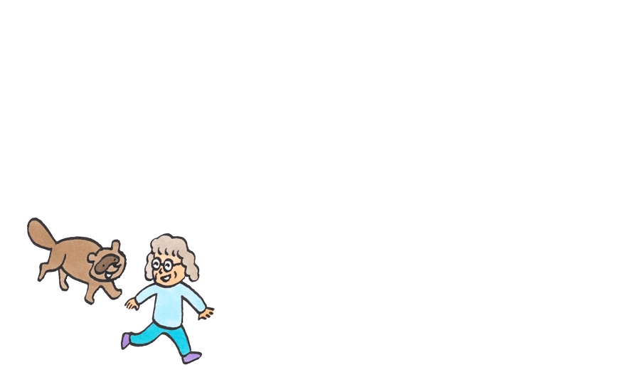 たぬきとおばあちゃん